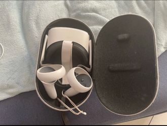 Meta Oculus Quest 2 VR Headset White Bundle WITH CONTROLLERS - Read Desc