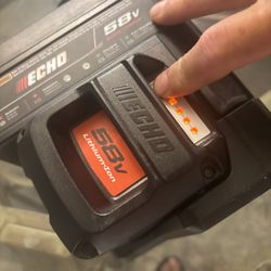 ECHO Battery And Charger 58 V