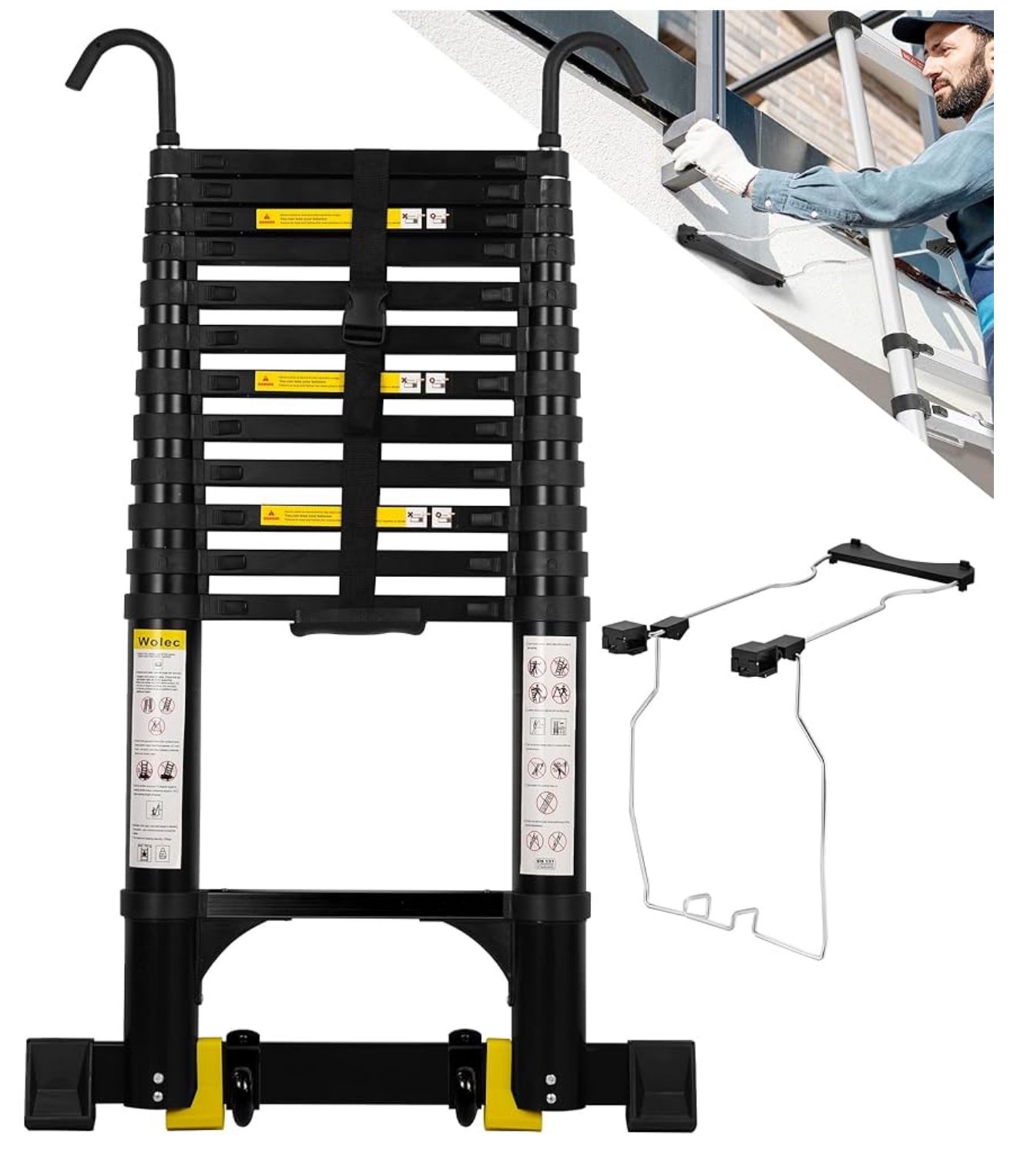 Telescoping ladder 20.34 feet