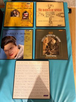 collection of vintage classical vinyl