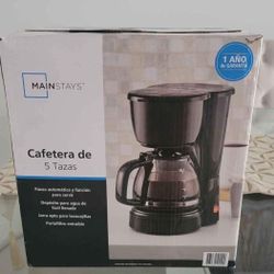Cafetera 5 Tazas