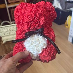 Valentine Rose Teddy Bear