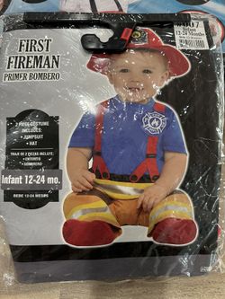 Firefighter toddler Costume 