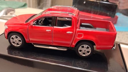 MERCEDES BENZ  X-CLASS Pickup TRUCK Red Opening Doors Rubber Tires 1:42 Scale  LICENSED