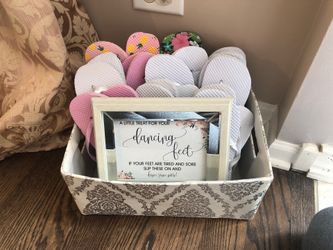 Wedding dancing flip flops