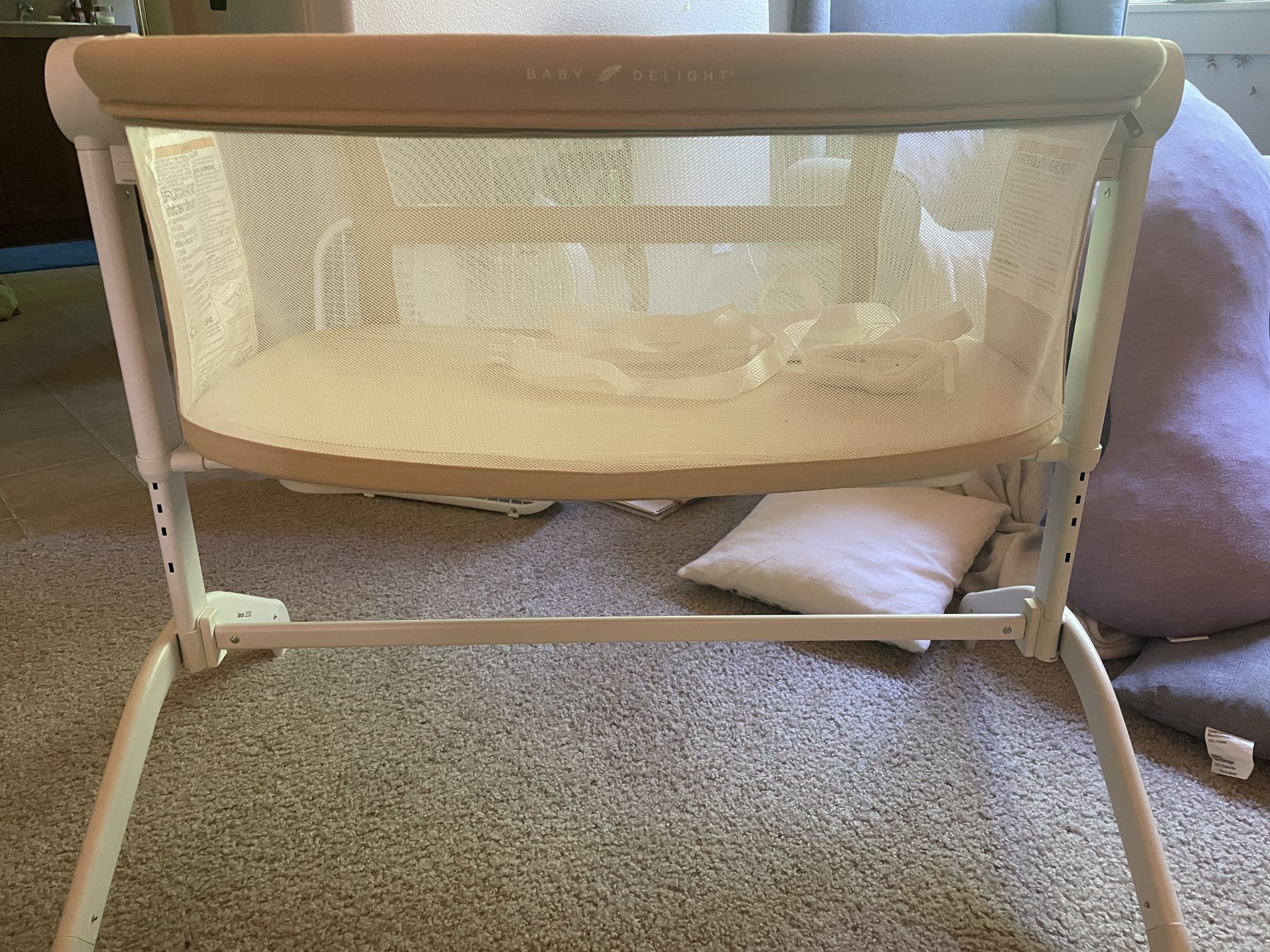 Baby Delight Organic Cotton Baby Bassinet