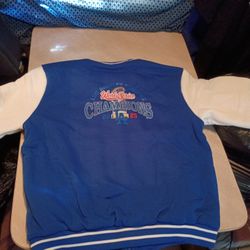 Dodgers Letterman World Series And Dodgers Jackets Two More Left Dodgers And Extra Large And World Series In Double X Last Two Left