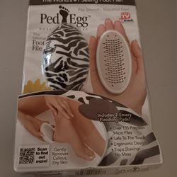 Pedicure/foot file. New In The Plastic 