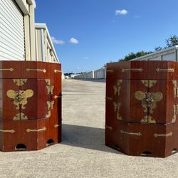 Vintage Korean End Tables 