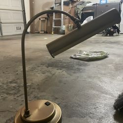 gold desk lamp