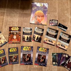 Star Wars Episode One Adventures Game Book/Notebook/Journals Lot