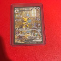 Pokemon Alakazam ex 201/165 Sv: Scarlet & Violet 151 Holo