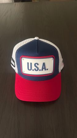 U.S.A. Trucker Snapback Hat