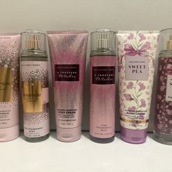 Bath & Body Works Body Cream & Spray Gift Sets 