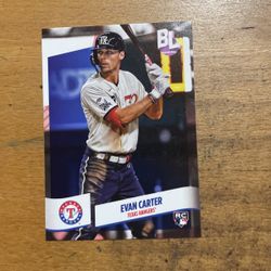 2024 BIG LEAGUE EVAN CARTER ROOKIE 