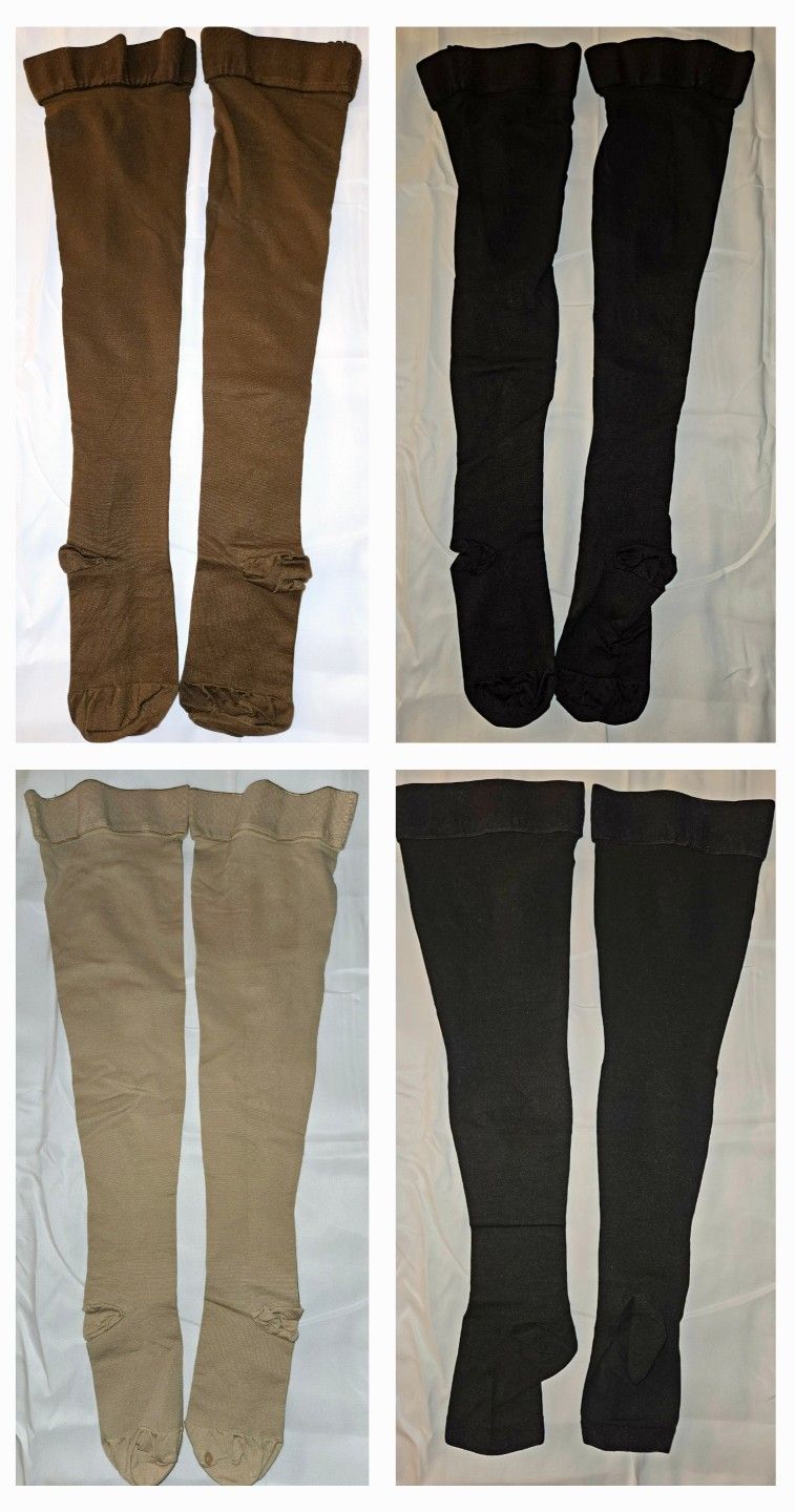 Thigh High Medical Compression Stockings