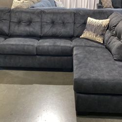 Gray Sectional In Stock For Fast Delivery 
