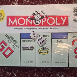 Original 1999 Monopoly Family Board Game (Unopened) 