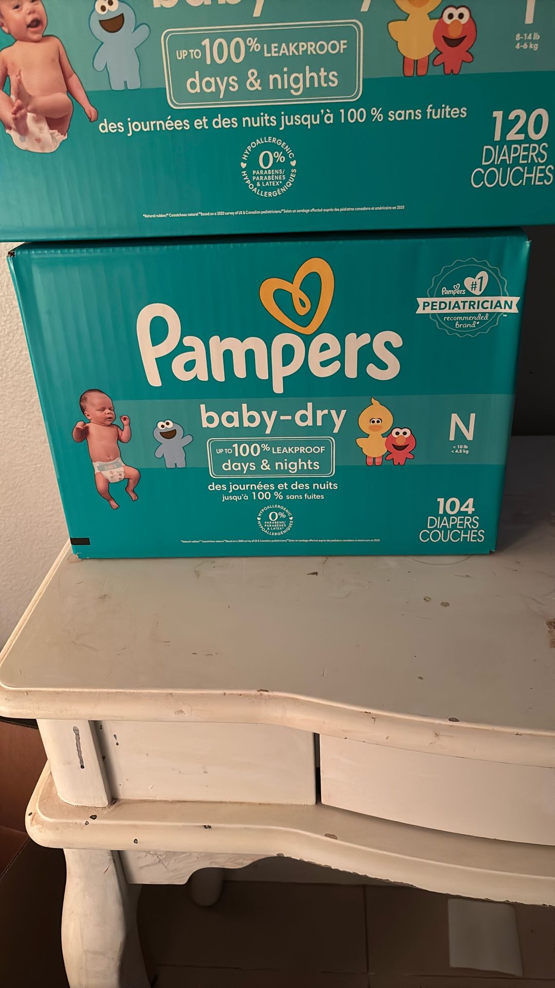 Pampers Newborn.