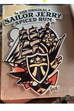 Sailor Jerry’s Bar or Tiki Sign