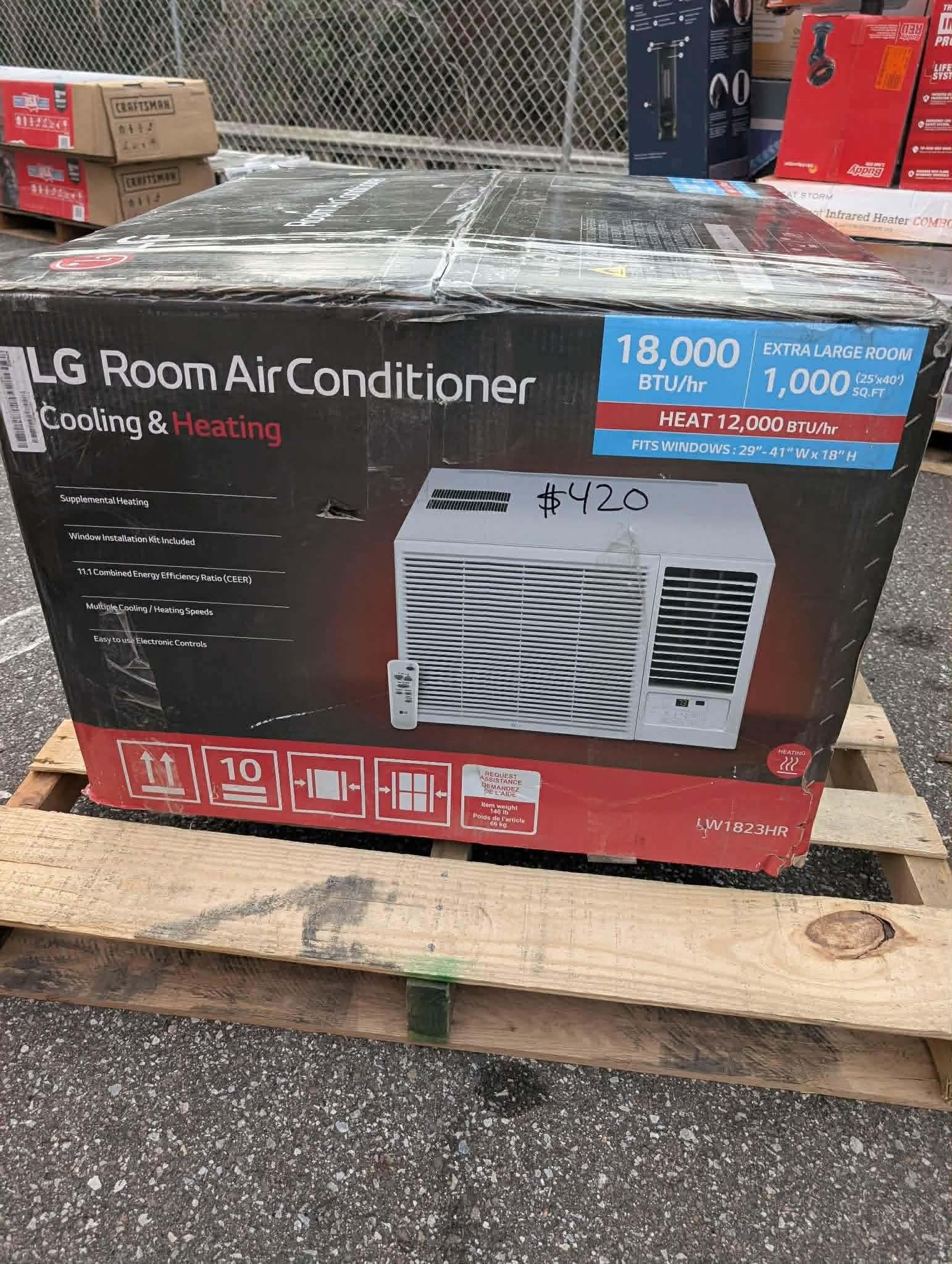LG Room Air Conditioner - Heating And Cooling