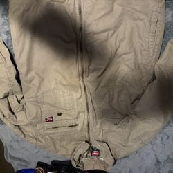 Wrangler tan workwear jacket Size M 