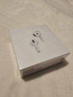 Apple AirPods 4 (ANC) In-Ear Wireless Bluetooth Earbuds w/ Mic, White
