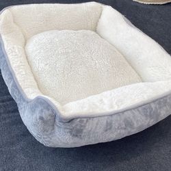 Dog Bed Small Plush Machine Washable 