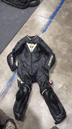 Dainese One-Piece Leather Motorcycle Race Suit