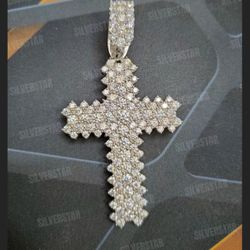 Moissanite 2.5” Pendant 