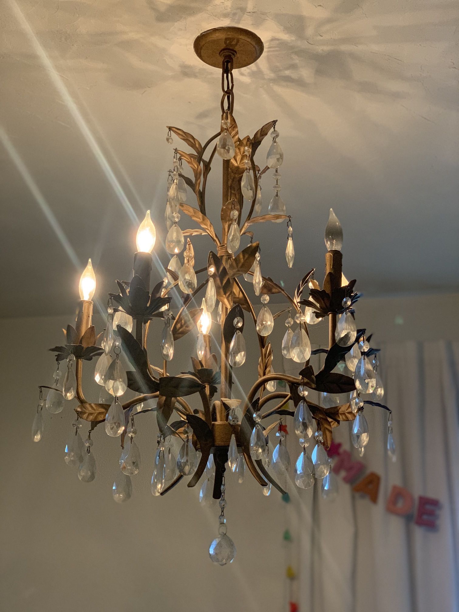 Shabby Chic Chandelier