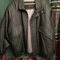 Brand New Joshuaros Leather Jacket