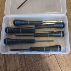 New Eklind 92400 PSD Hex Allen Precision Screwdrivers
