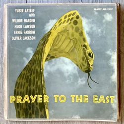 Yusef Lateef - Prayer To The East Vinyl LP SAVOY MG 12117