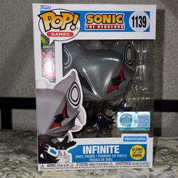 Funko Pop! Sonic The Hedgehog Infinite (GITD) #1139 LE 9500 Pc