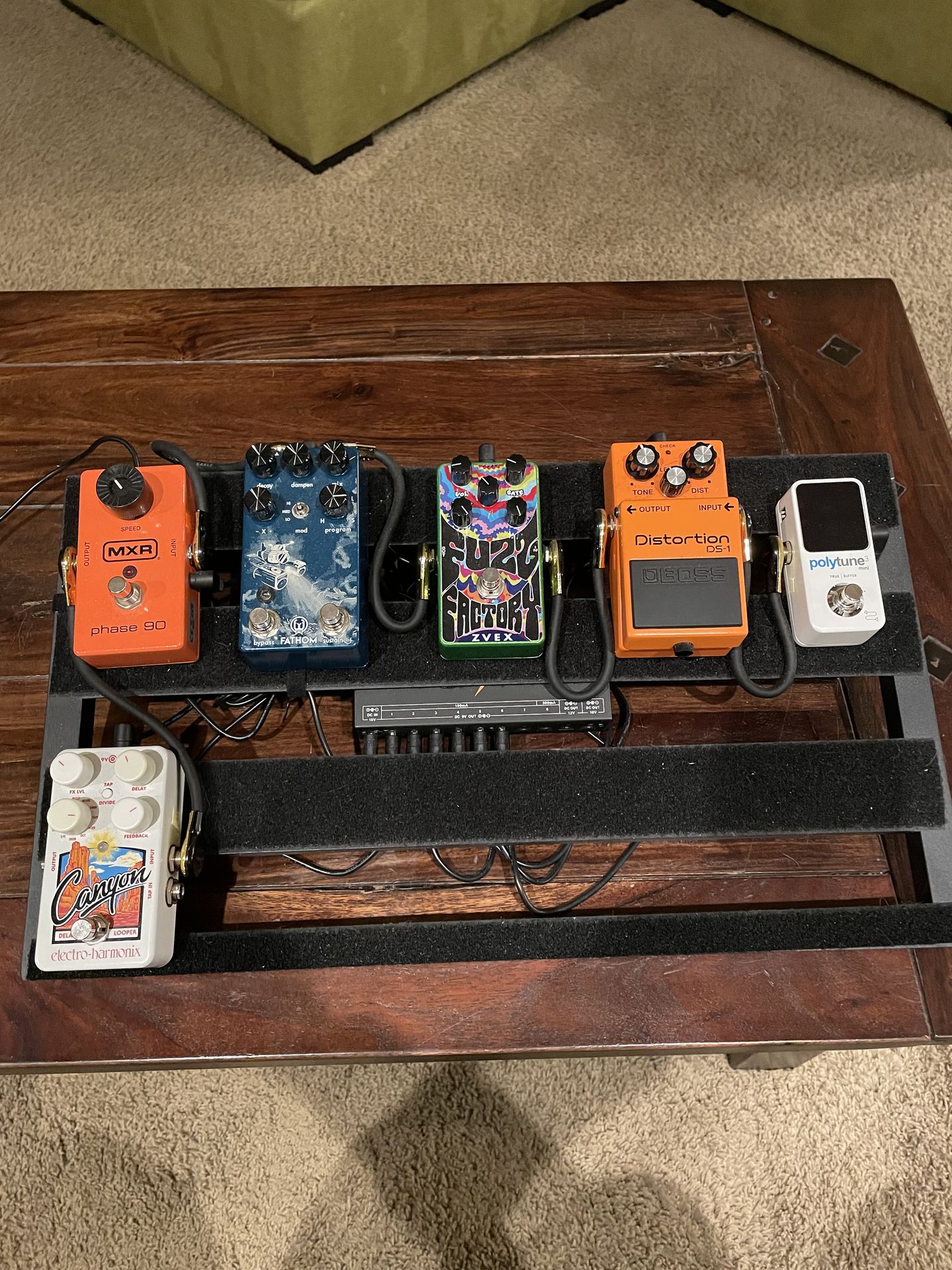 Pedal board
