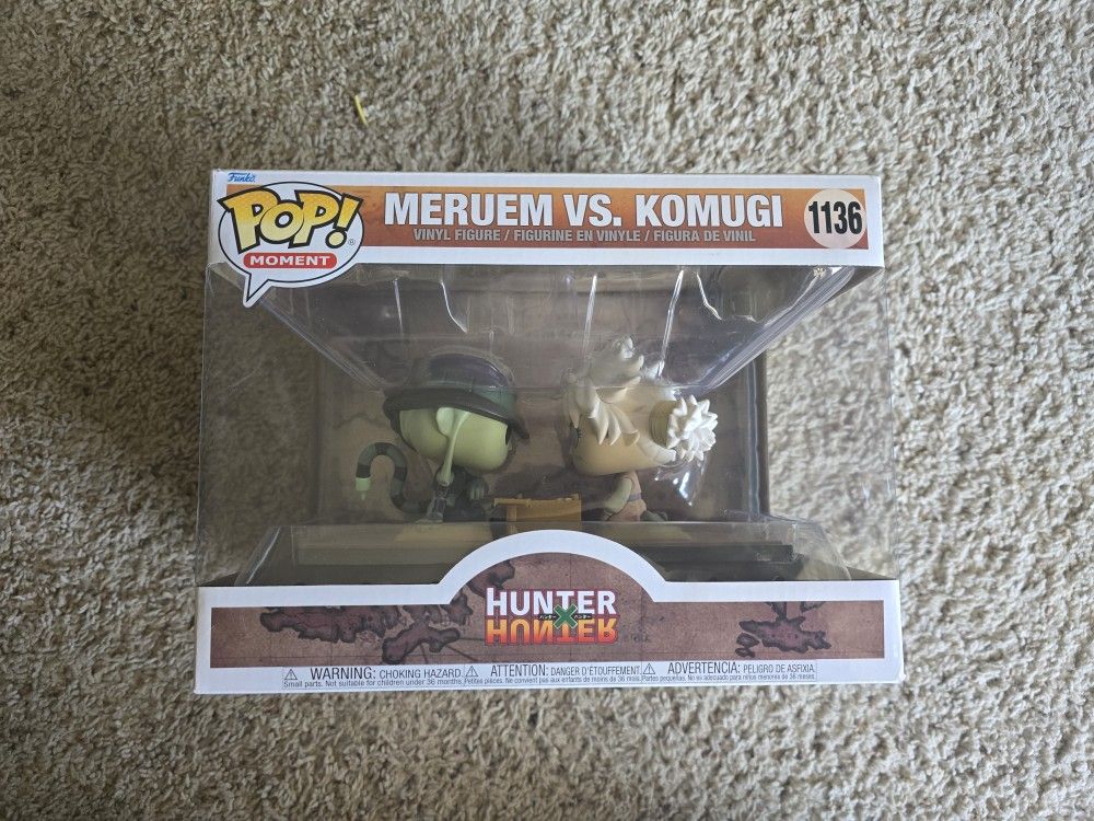 Meruem Vs. Komugi Funko Pop