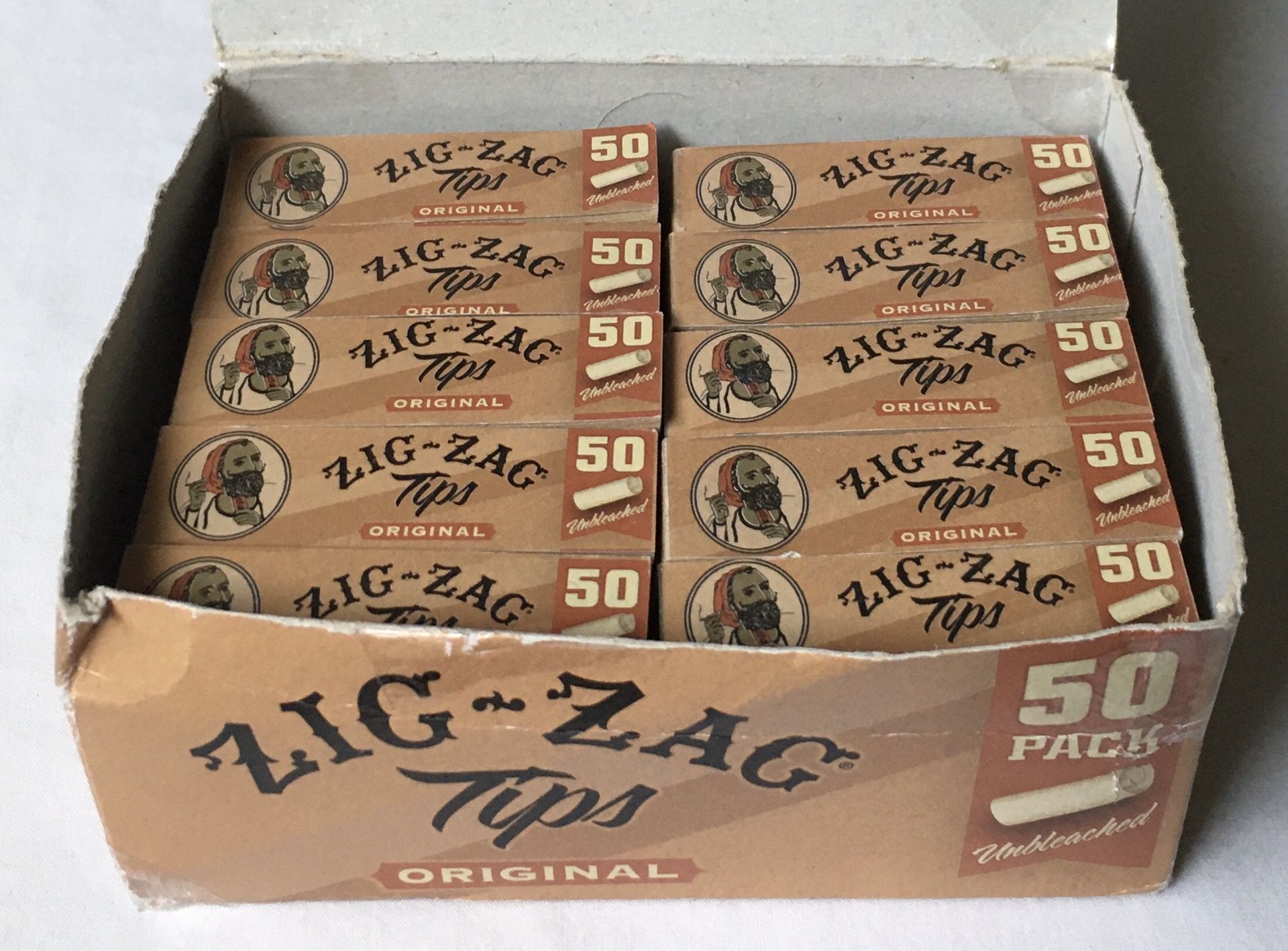 Zig-Zag Tips box of 46 x 50 Packs
