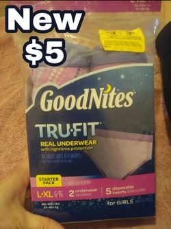 Goodnites protective undies
