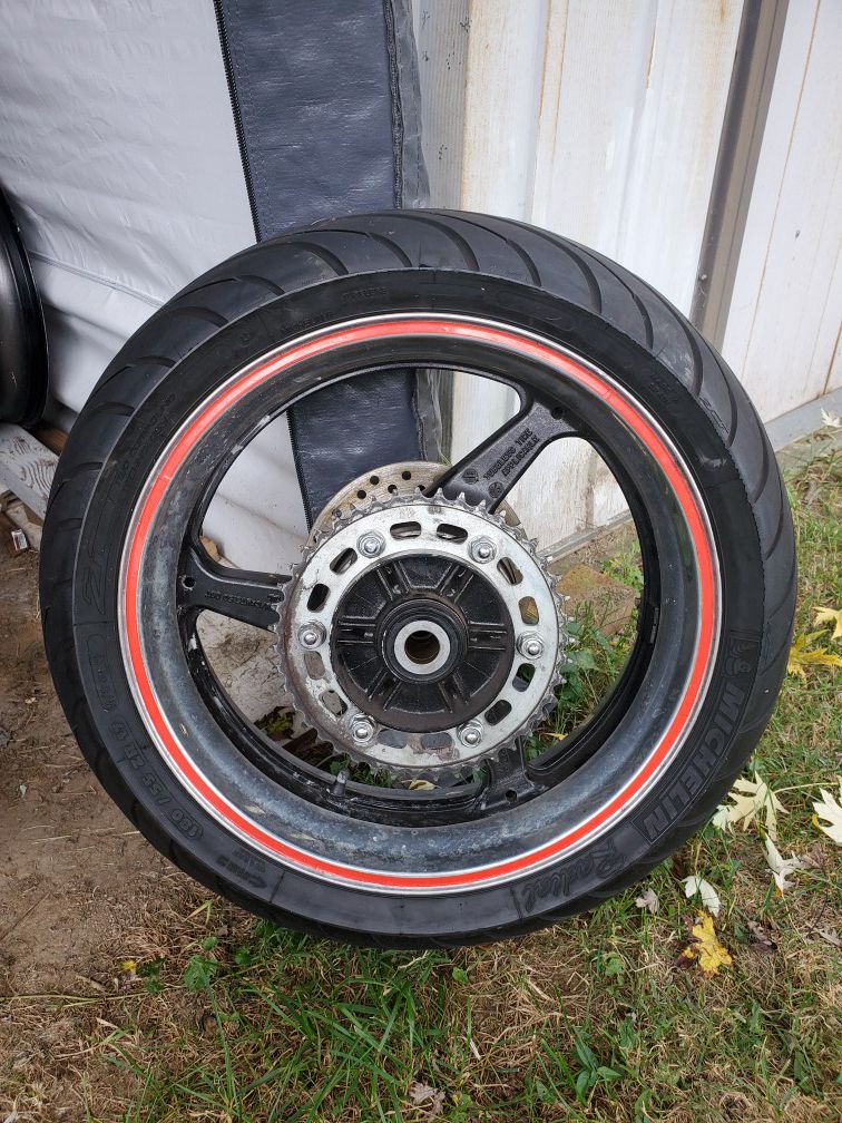 Rear wheel/rim for 03-04 Honda CBR600rr