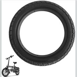 1 Pack 14x2.125 Bicycle Solid Tire, 14 inch Bicycle Tubeless Solid Tire