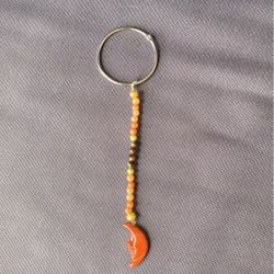 Red Jasper, Tiger Eye, & Red Aventurine Car Charm Pendant