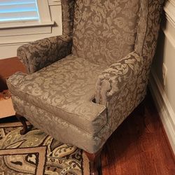 Set Of (2) Wingback Chairs 