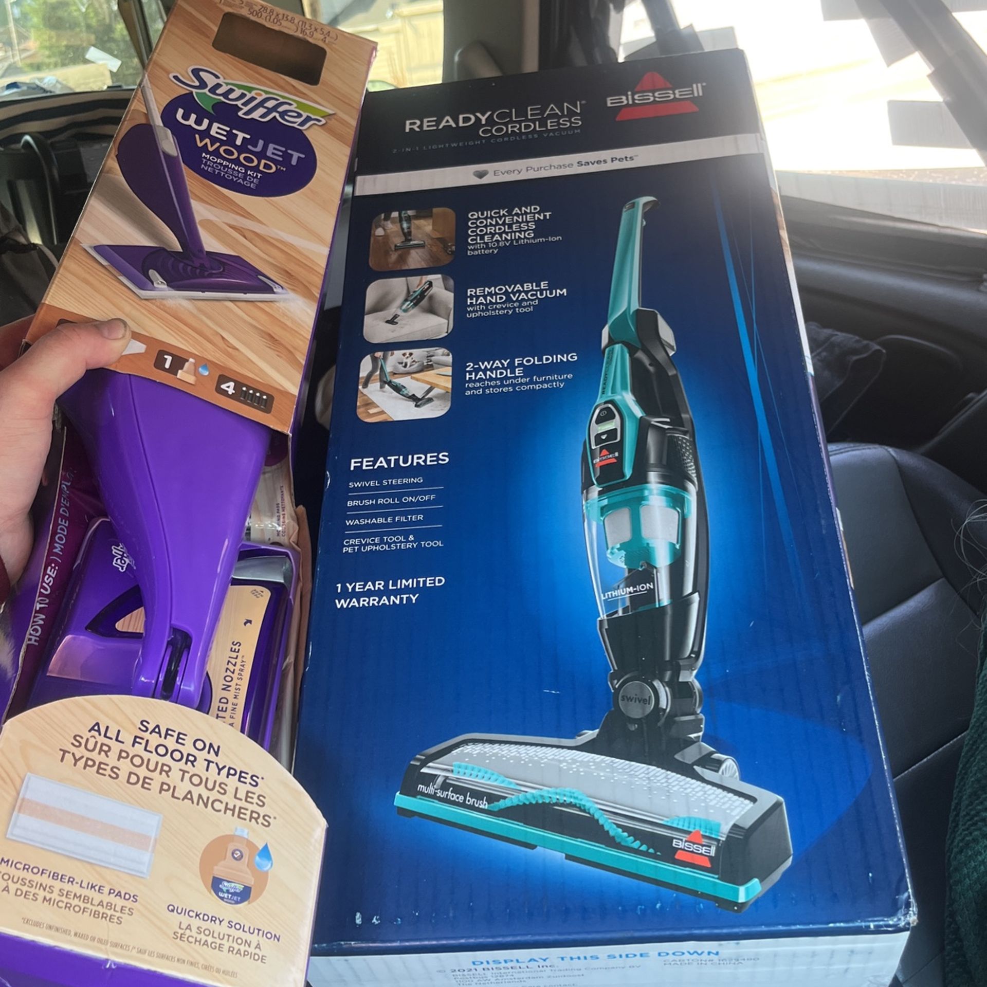 Bissel Cordless Smart Vacuum Swifterwetjet for Sale in Mukilteo, WA