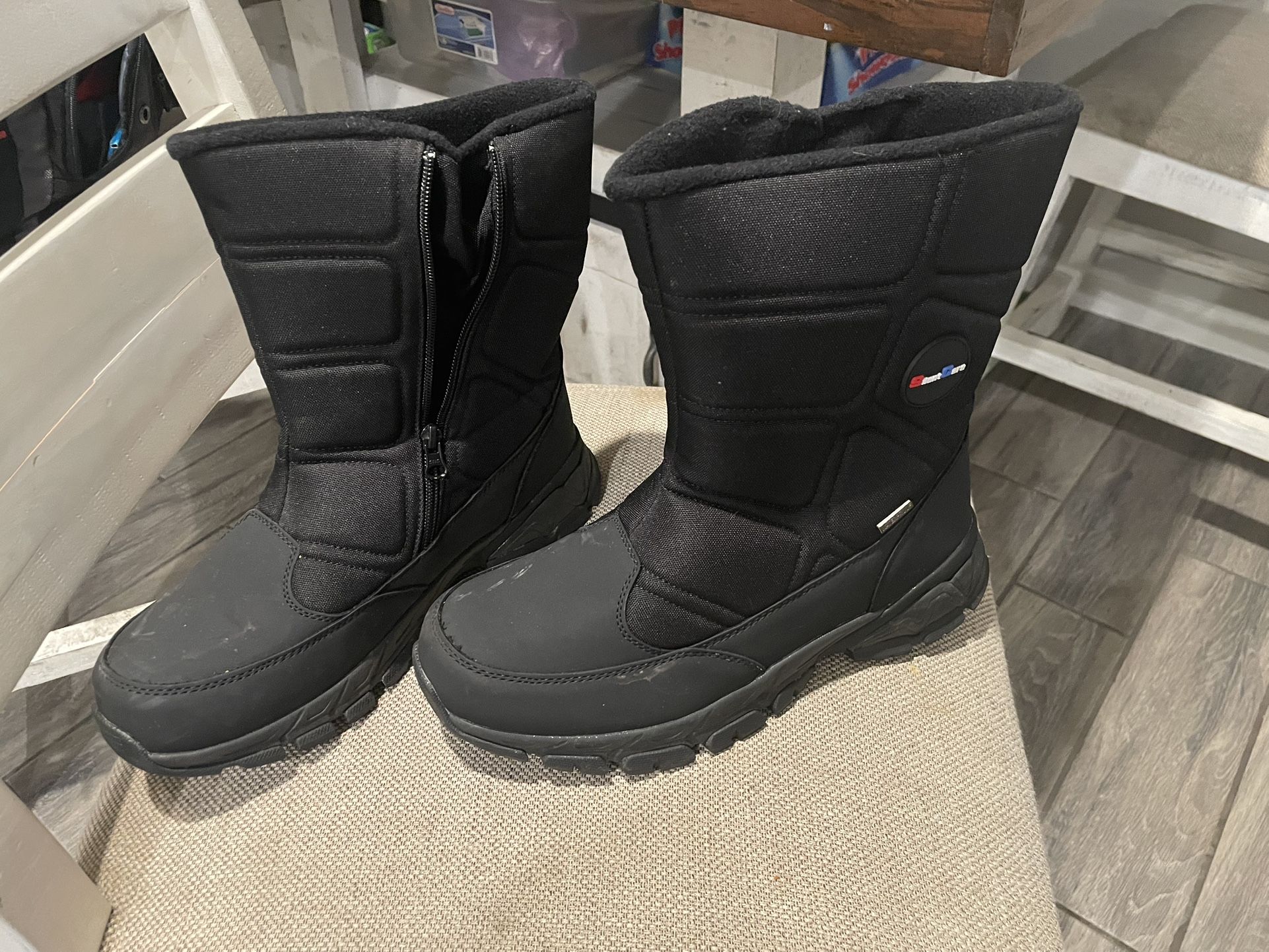 Men’s Winter Waterproof Snow Boots Size 13