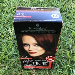 Red Hair Dye Womens Ladies Permanent Hair Color Flaming Red Mahogany Red Beauty Cosmetic Home Do It Yourself Products 