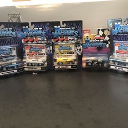 Muscle Machines 1:64 Scale Diecast Metal Collectible Cars. New Unopened.