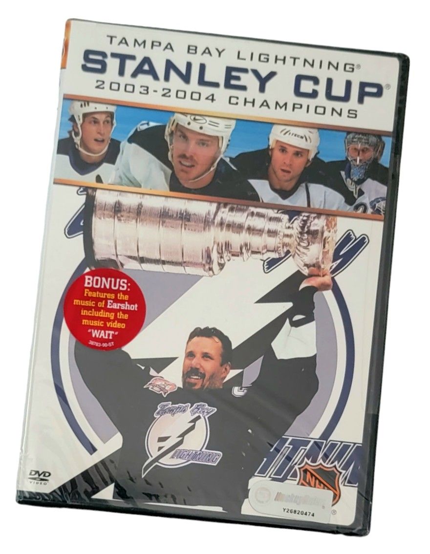 Tampa Bay Lightning Stanley Cup DVD 2003-2004 Champions Hockey Sports