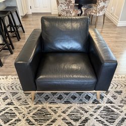 Mid Century Leather Chair