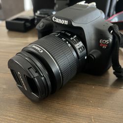 Canon Rebel T5 WITH Accessories